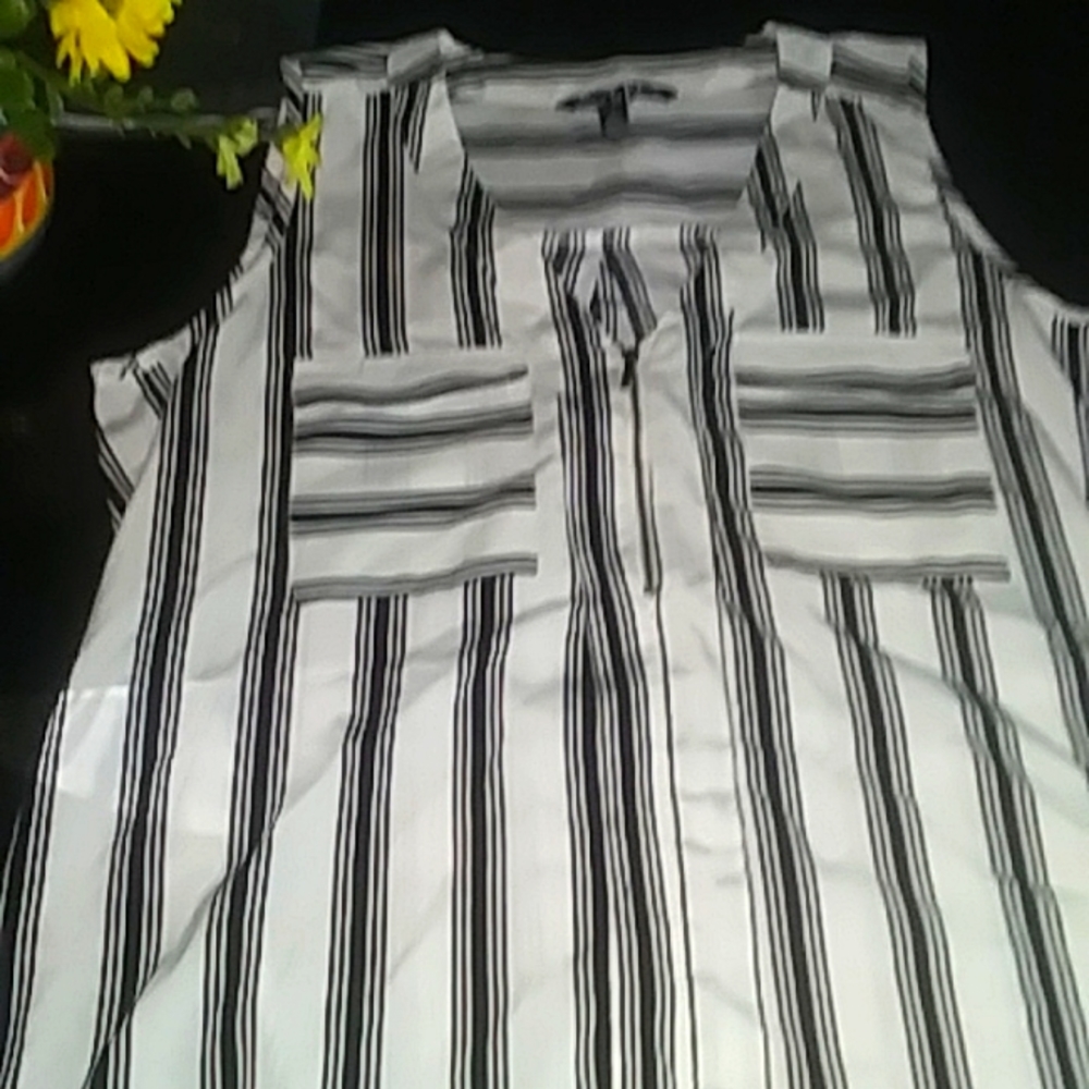 Ladies sleeveless blouse size small